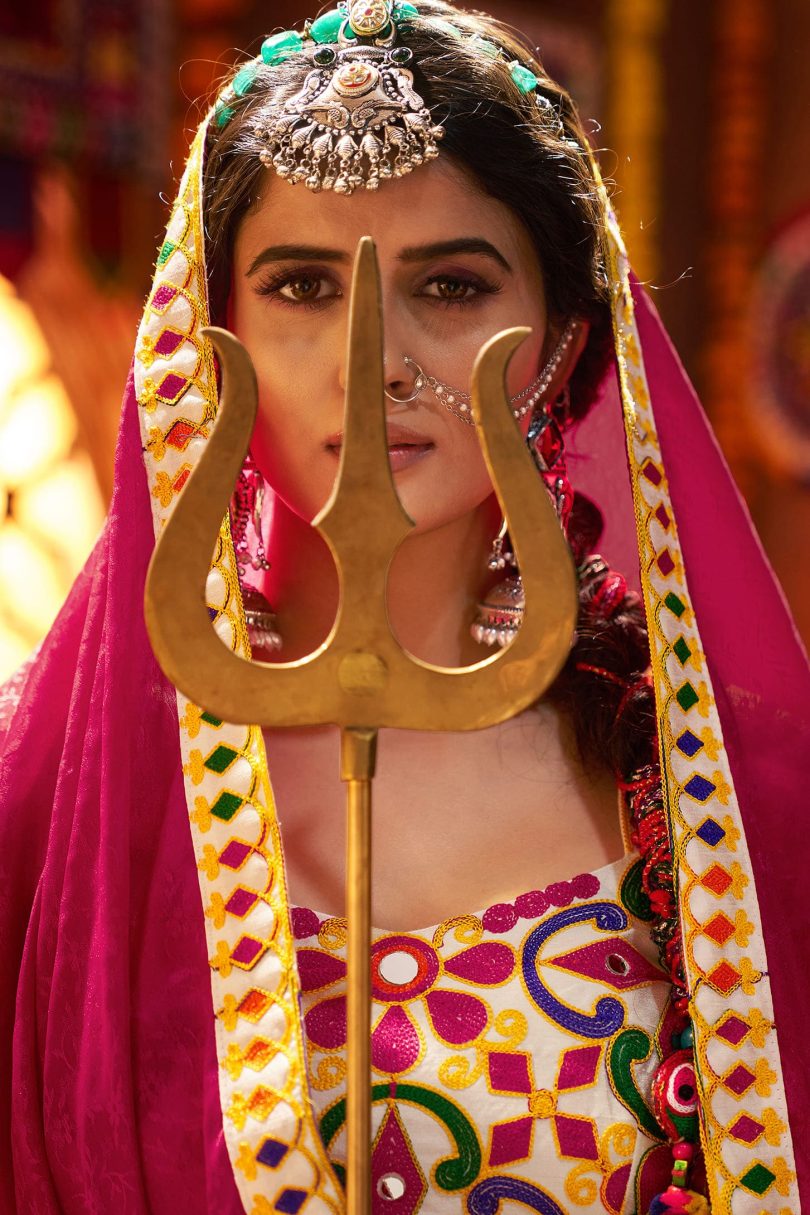 Rang Raas Chaniya Choli – Mirror Magic in Viscose Elegance - Image 5