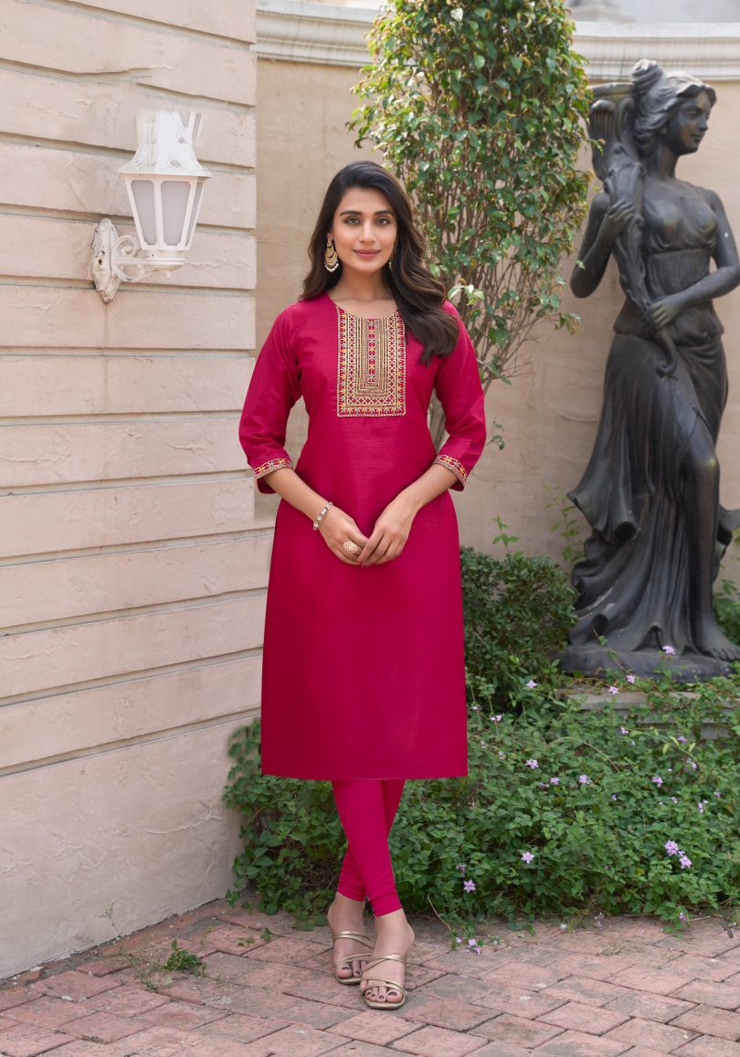 Pinkish red