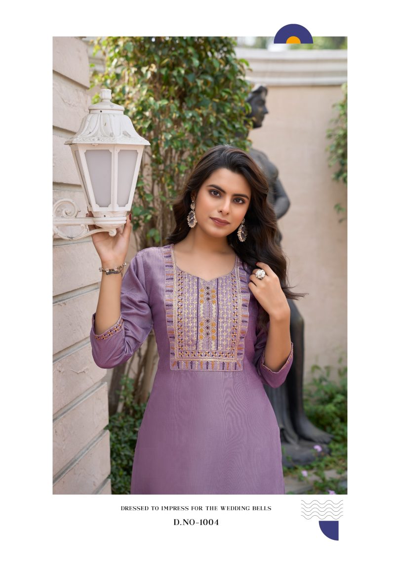 Designer Embroidered Kurti - Image 10
