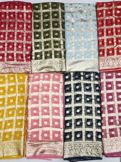 MX Checks Viscose Saree