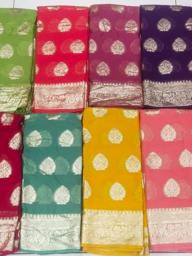 MX Pan Viscose Saree