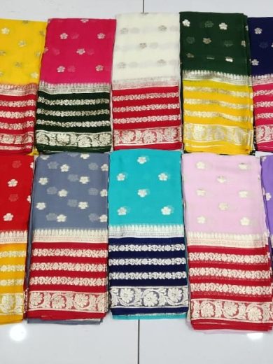 Panel 2D Viscose Saree